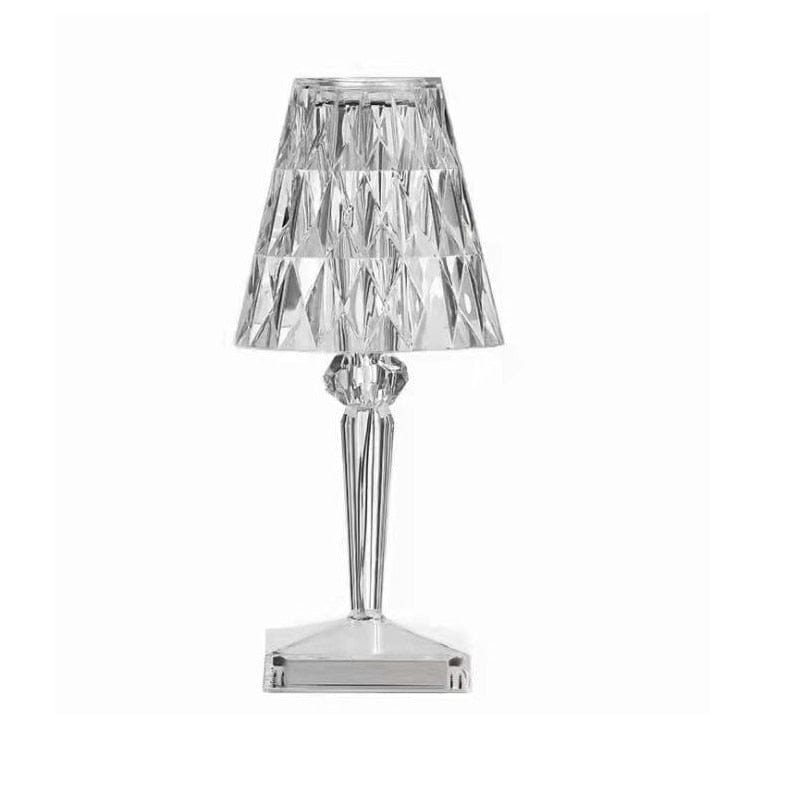 Skanto | CrystaLamp - LED Bordlampe laget av Diamantkrystall
