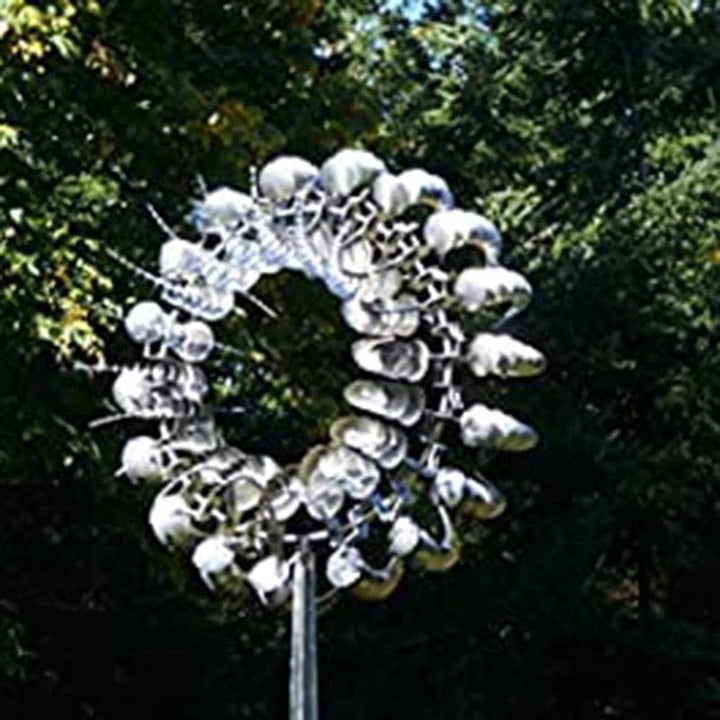 Skanto | Unik og magisk vindmølle laget av metal | Magisk kinetisk metalskulptur