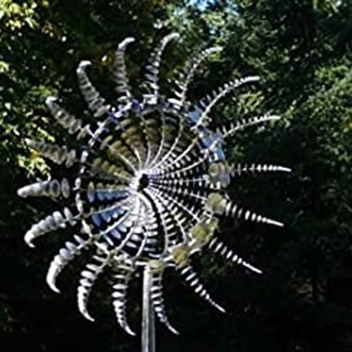 Skanto | Unik og magisk vindmølle laget av metal | Magisk kinetisk metalskulptur