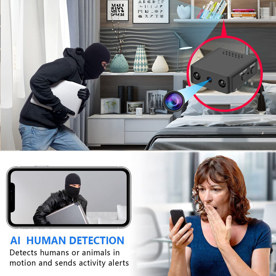Skanto | Mikro HD Videokamera med WiFi og Lyd