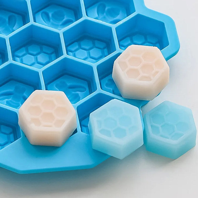 Honeycomb silikonformer kake bieform bakeutstyr fondantform | Skanto
