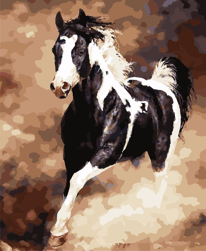 Galloping Horse - Van-Go Mal-Etter-Nummer Sett | Skanto