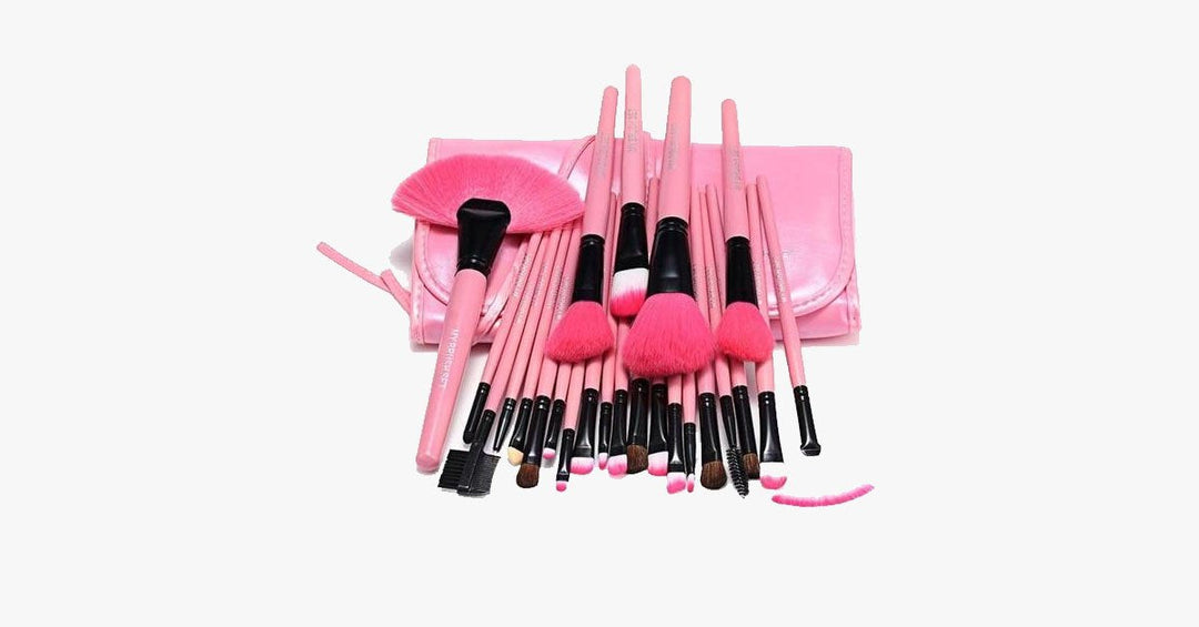 Skanto | 24-deler Pink Glory Penselsett