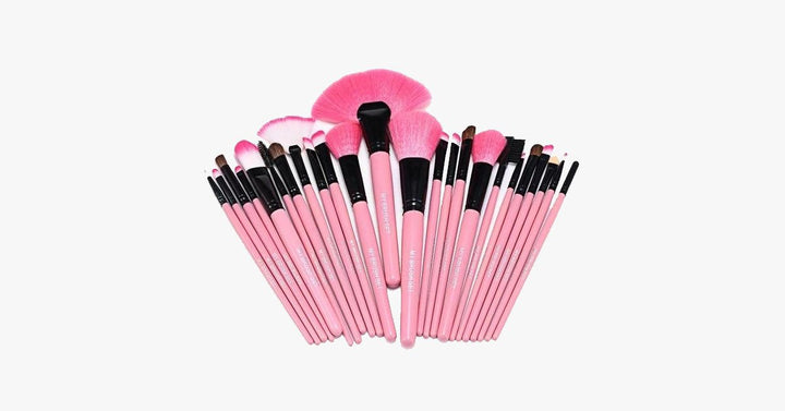 Skanto | 24-deler Pink Glory Penselsett