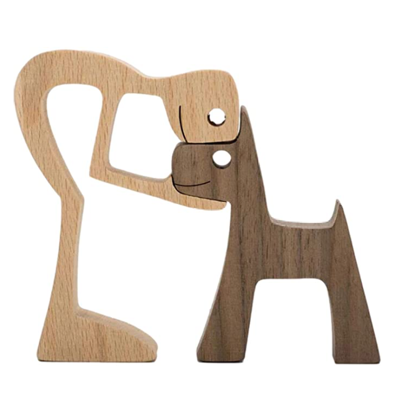 Skanto | Hugo Tre Skulptur | Unik håndlaget figurine