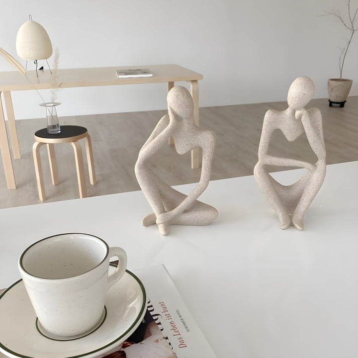 Skanto | Abstrakt Tenker Skulptur Hjem Dekor