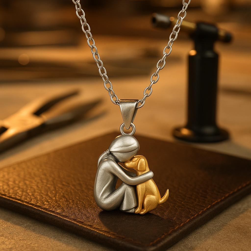 Skanto | Avalance | Elegant Embrace Pendant Necklace Stilige Smykker