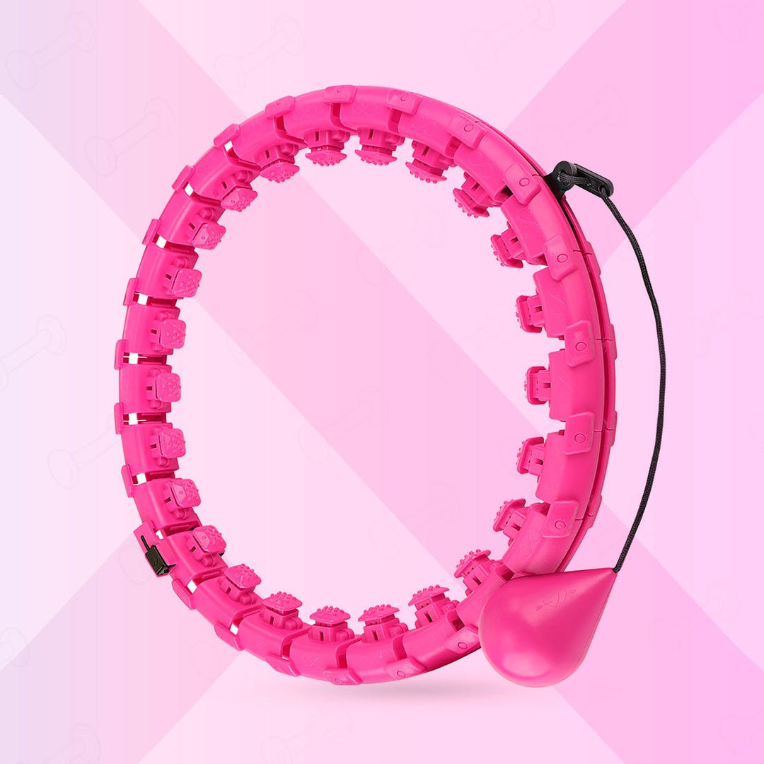 Skanto | Hulafit Pro – Justerbar Smart Hula Hoop for Hjemmetrening