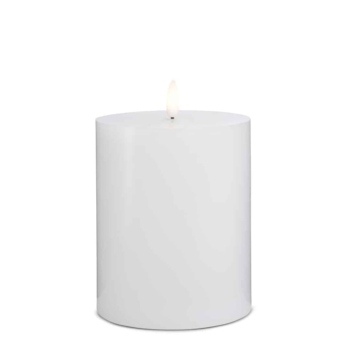LED lysestake (1 stk) med realistisk 3D flamme 10 x 15 cm | Skanto