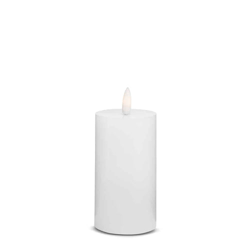LED-lys (1 stk) med realistisk 3D-flamme 5 x 12,5 cm | Skanto