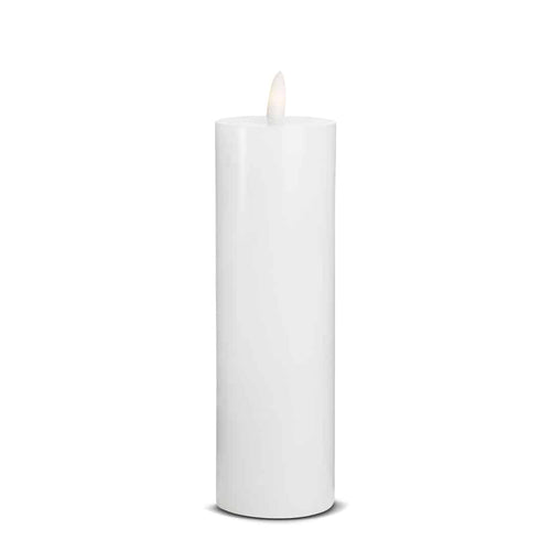 LED Lys (1 stk) med realistisk 3D-flamme 5 x 20 cm | Skanto