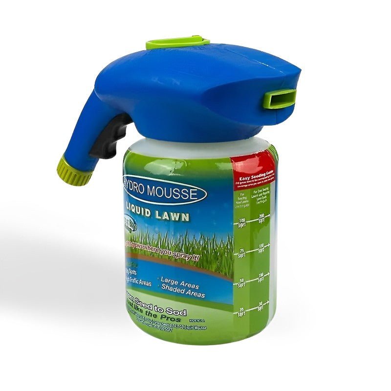 HYDRO MOSS PRO – Flüssiger Rasenschaum für schnelles und gesundes Rasenwachstum