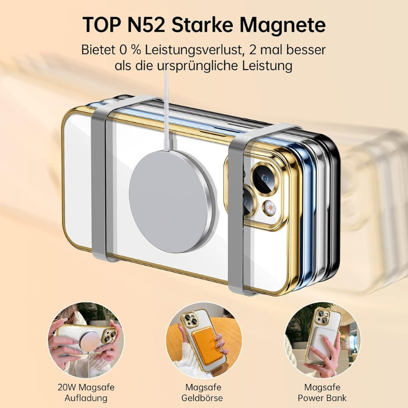 Skanto | iPhone Etui med MagSafe - Stilig Beskyttelse for Din Telefon