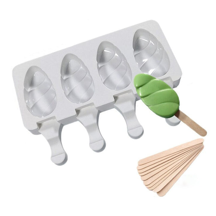 Iskremform Popsicleformer med lokk DIY Hjemmelaget Is Lollyform | Skanto