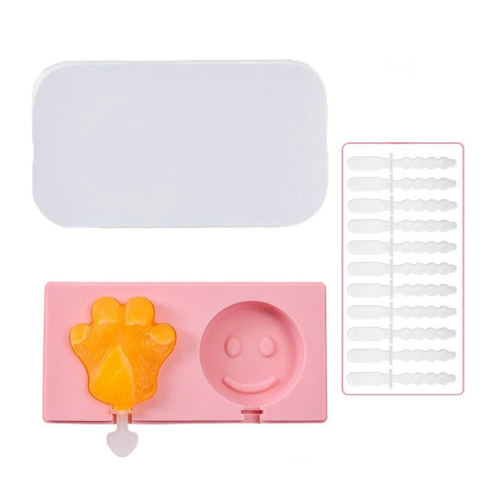 Iskremform Popsicleformer med lokk DIY Hjemmelaget Is Lollyform | Skanto