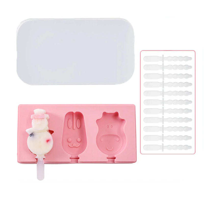 Iskremform Popsicleformer med lokk DIY Hjemmelaget Is Lollyform | Skanto