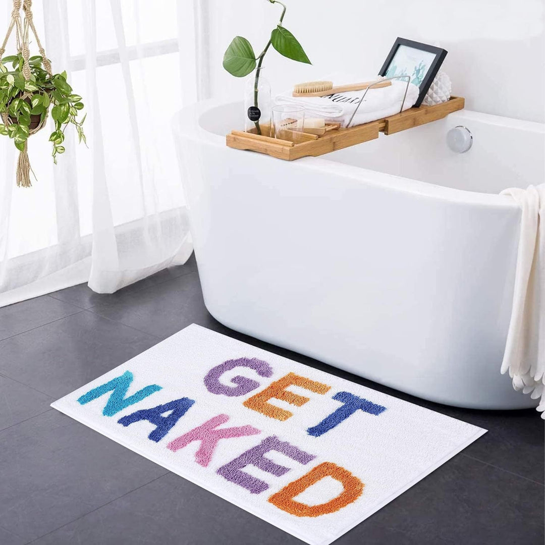 Get Naked badematte – Myk tuftet badematte