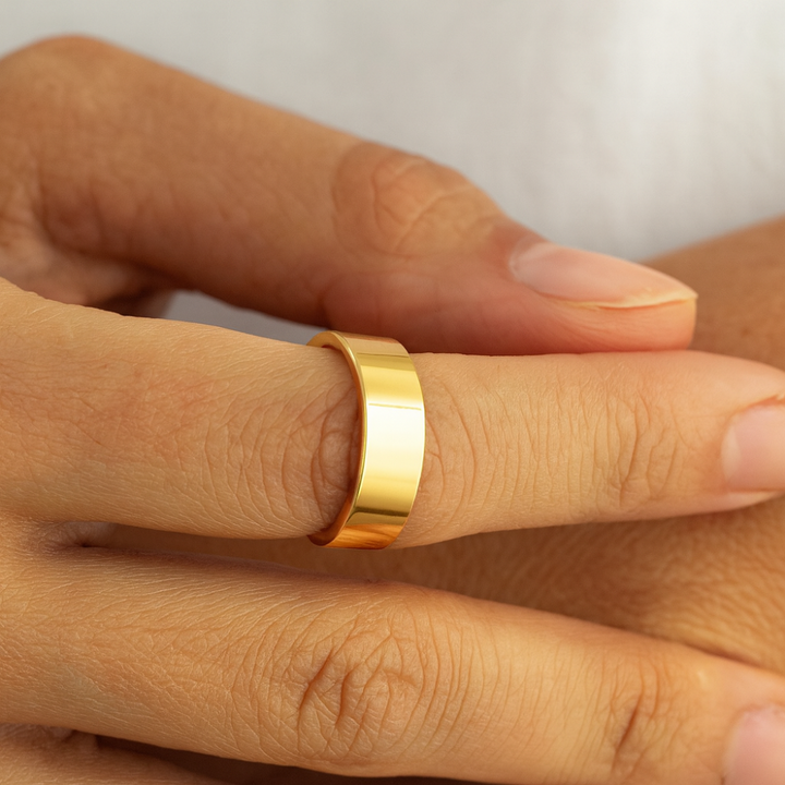 Skanto | Magnetisk Terapi Rustfritt Stål Helbredende Ring