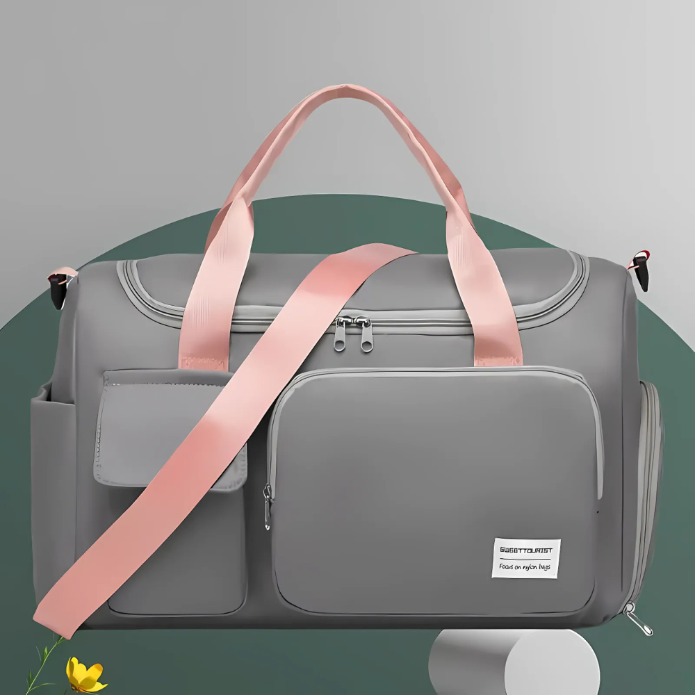 Skanto | Unisex Stor Reise Duffle Bag | Lettvekt Multi Lomme