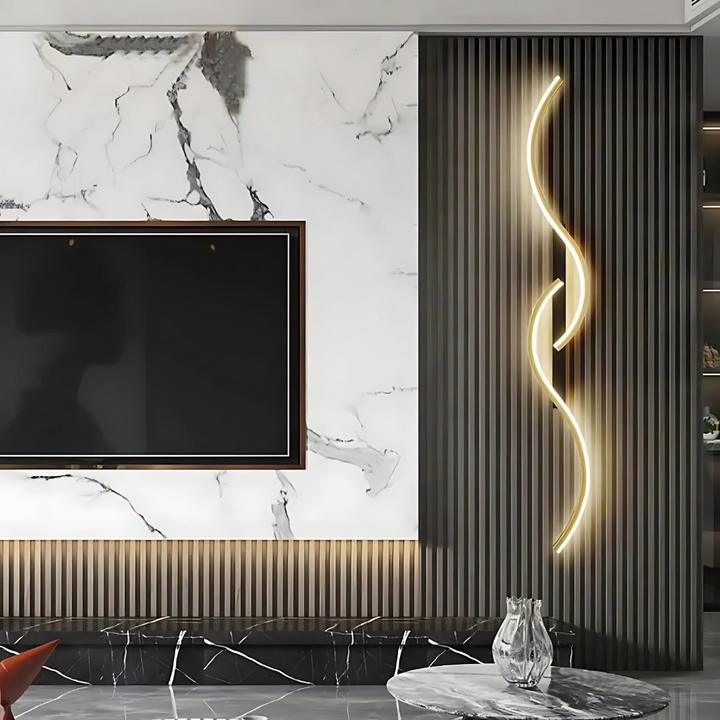 Moderne LED-streifenleuchten for Wandmontage