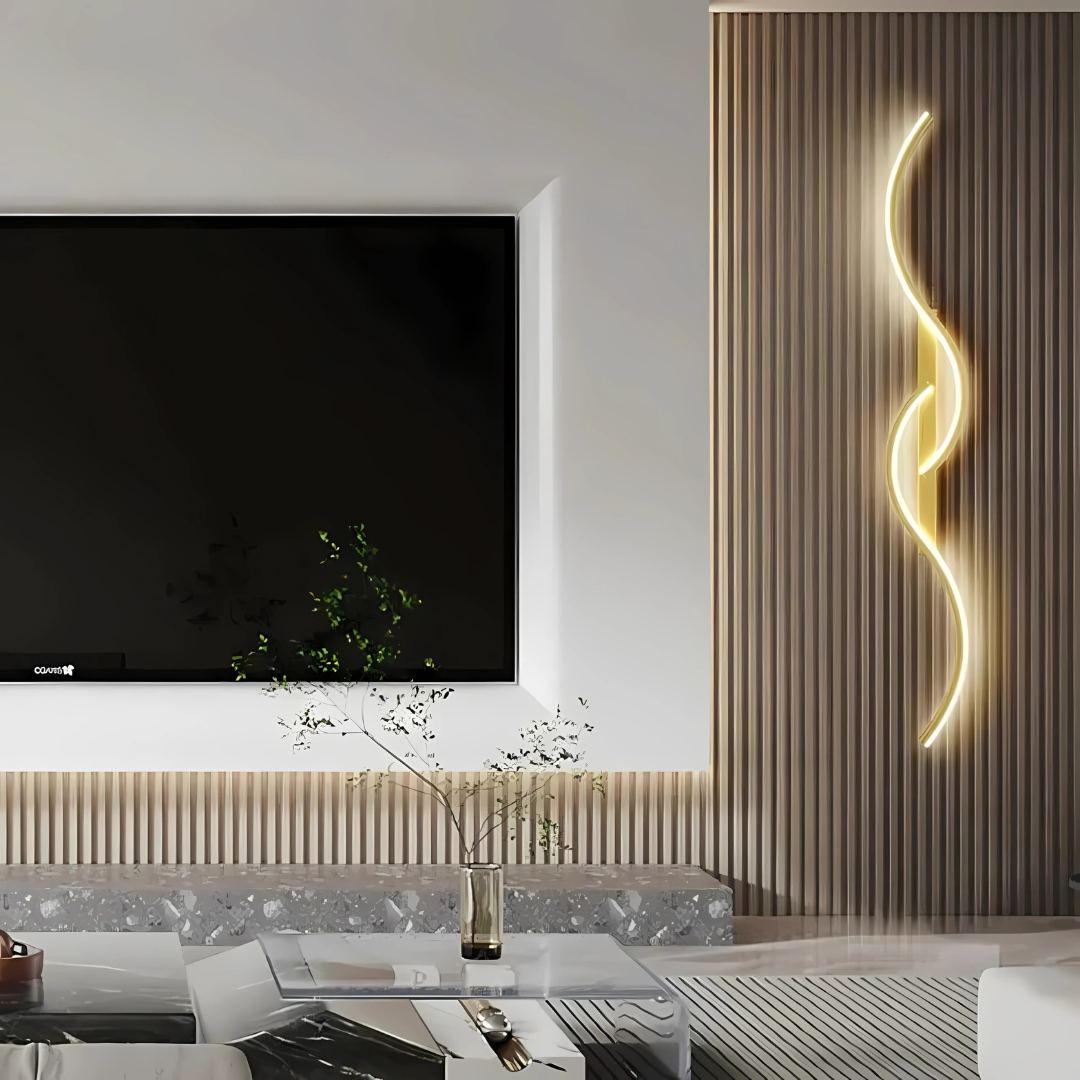 Moderne LED-streifenleuchten for Wandmontage