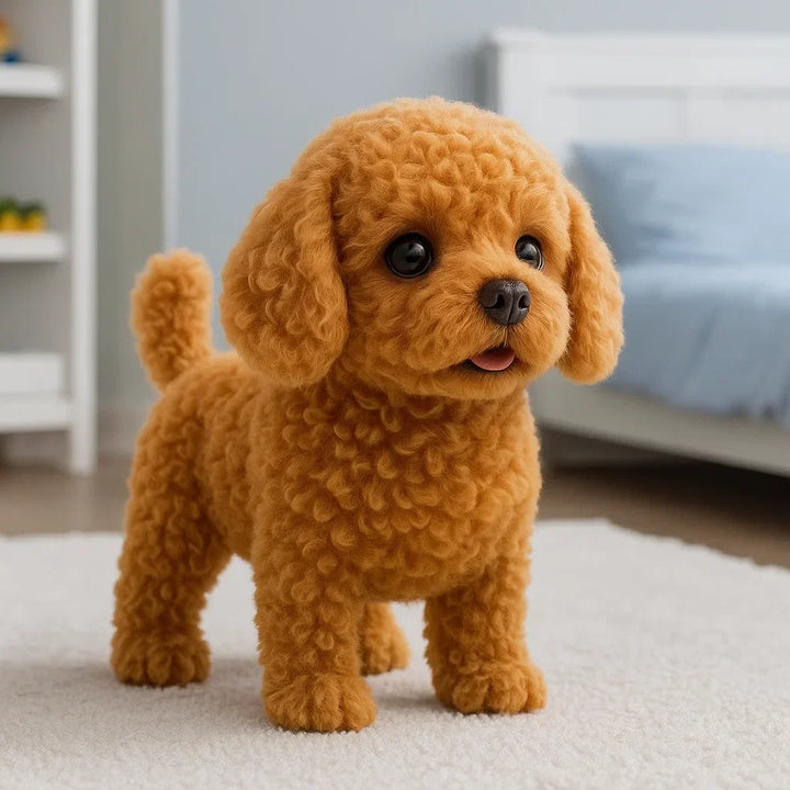 Skanto | Robotvalp Realistisk Hund Interaktiv Plush AI Hund Robot