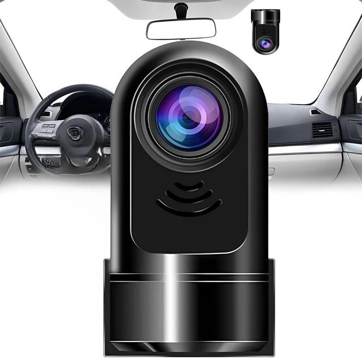 Auto-dashcam med Überwachungskamera