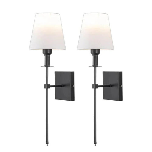 Wiederaufladbares kabellose Wandleuchten-Set, 2er-Pack