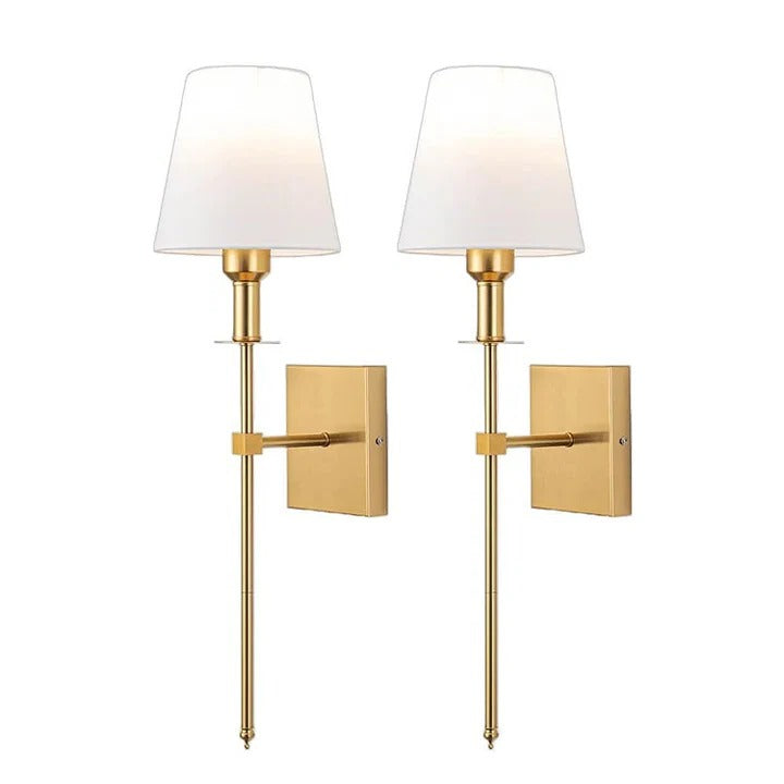 Wiederaufladbares kabellose Wandleuchten-Set, 2er-Pack