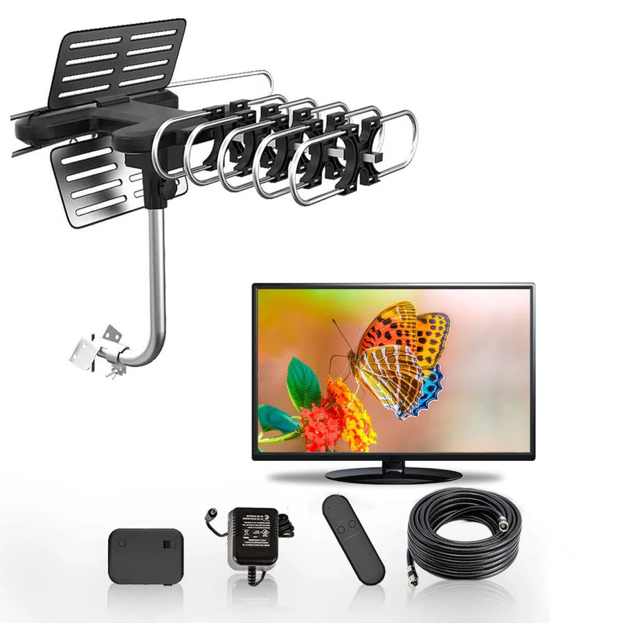 Skanto | Utendørs HD TV Antenne med 360° Motor