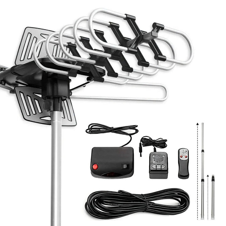 Antenne for HD-Fernsehen med 360°-motor