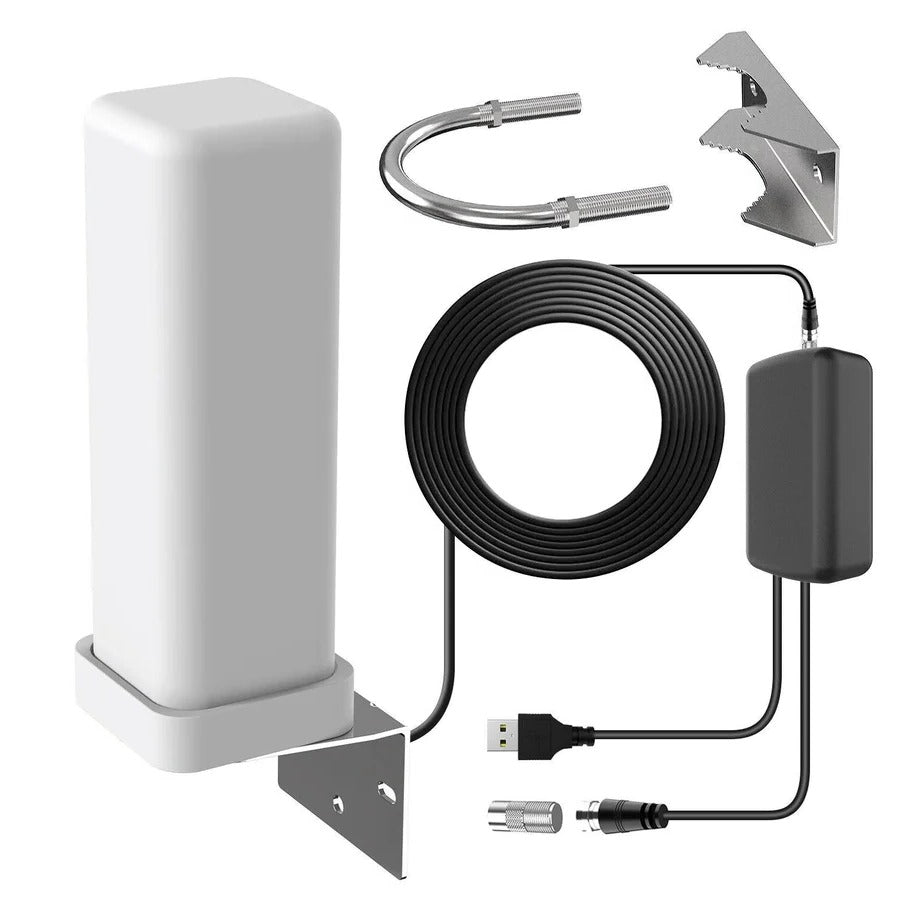 Skanto | Ekstra rekkevidde 360° utendørs HDTV-antennesystem