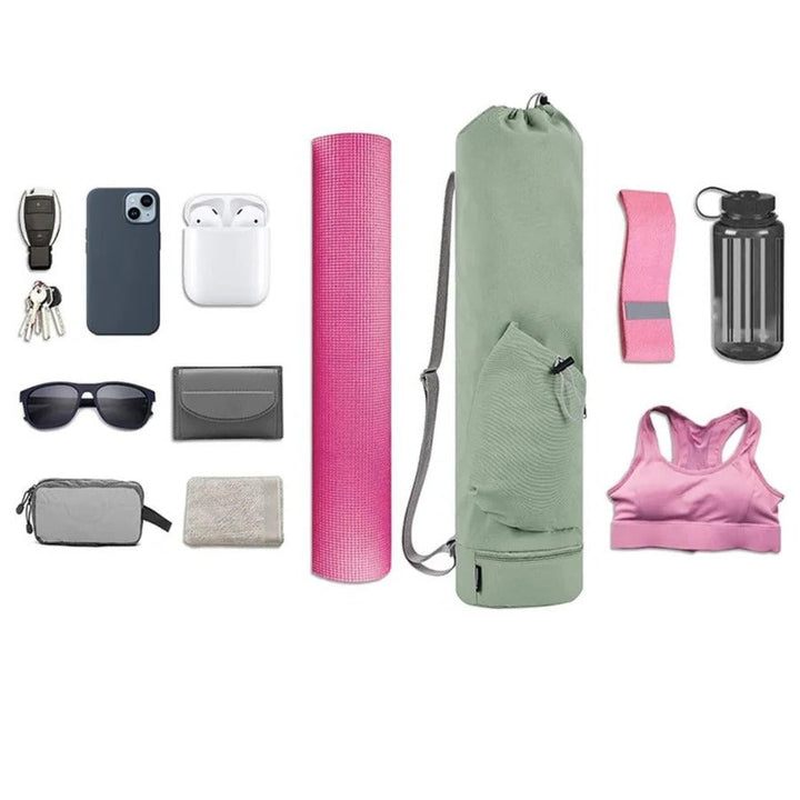 Skanto | Multi Purpose Yoga Mat Bag with Wet Storage