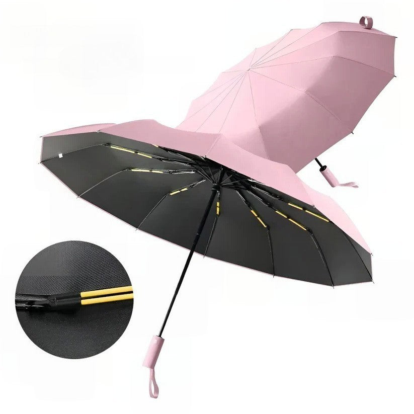 Umweltfreundlicher, winddichter Regenschirm