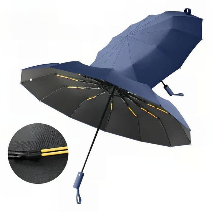 Umweltfreundlicher, winddichter Regenschirm