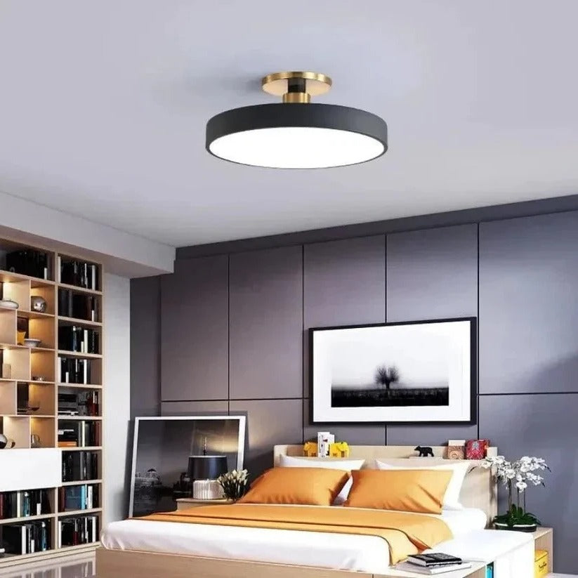 Skanto | Moderne LED Taklampe med Innfelte Design for Innendørs Arealer