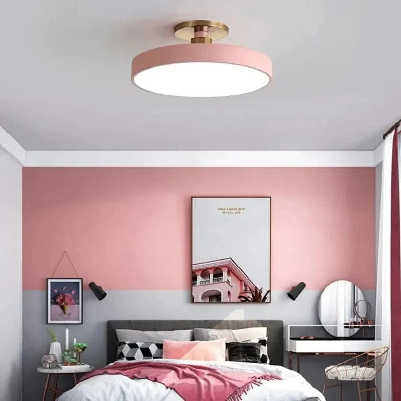 Skanto | Moderne LED Taklampe med Innfelte Design for Innendørs Arealer