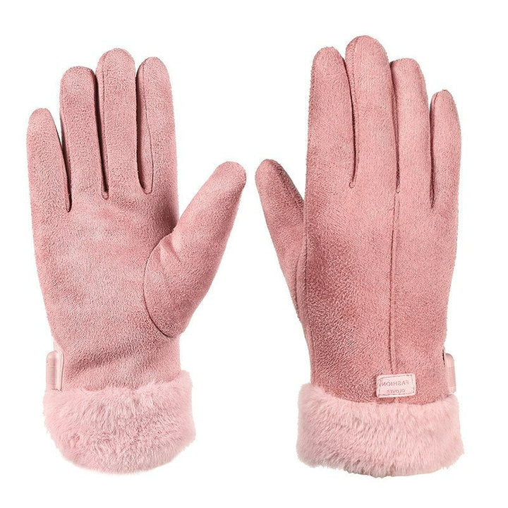 Damen-Winterhandschuhe med Touchscreen-Funktion