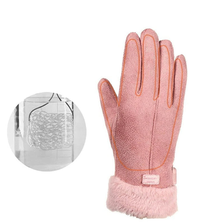 Damen-Winterhandschuhe med Touchscreen-Funktion
