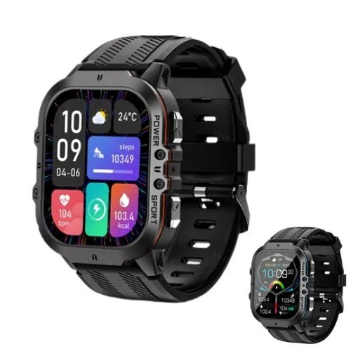 Skanto | Vanntett Smartklokke, Fitness Sporing, Bluetooth 5.0