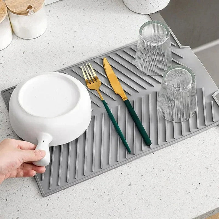 Skanto | Silikon Oppvaskmatte med Dreneringsdesign