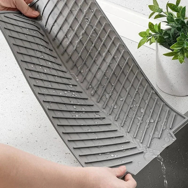 Skanto | Silikon Oppvaskmatte med Dreneringsdesign