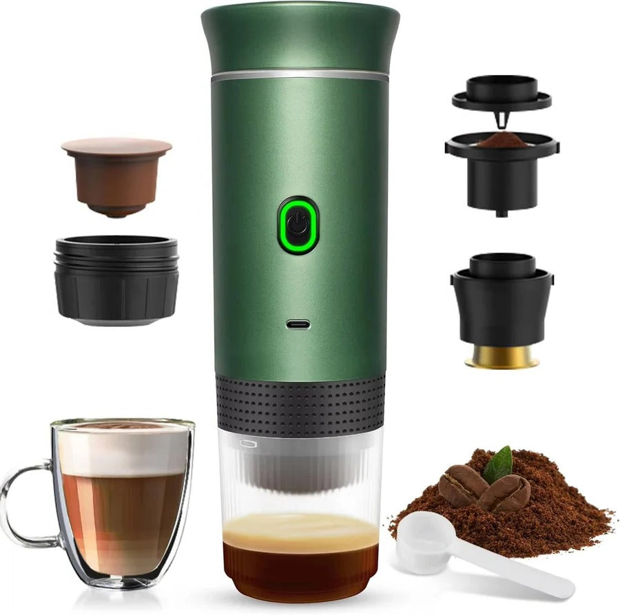 Skanto | Bærbar kaffemaskin Espresso Cappuccino og drypp