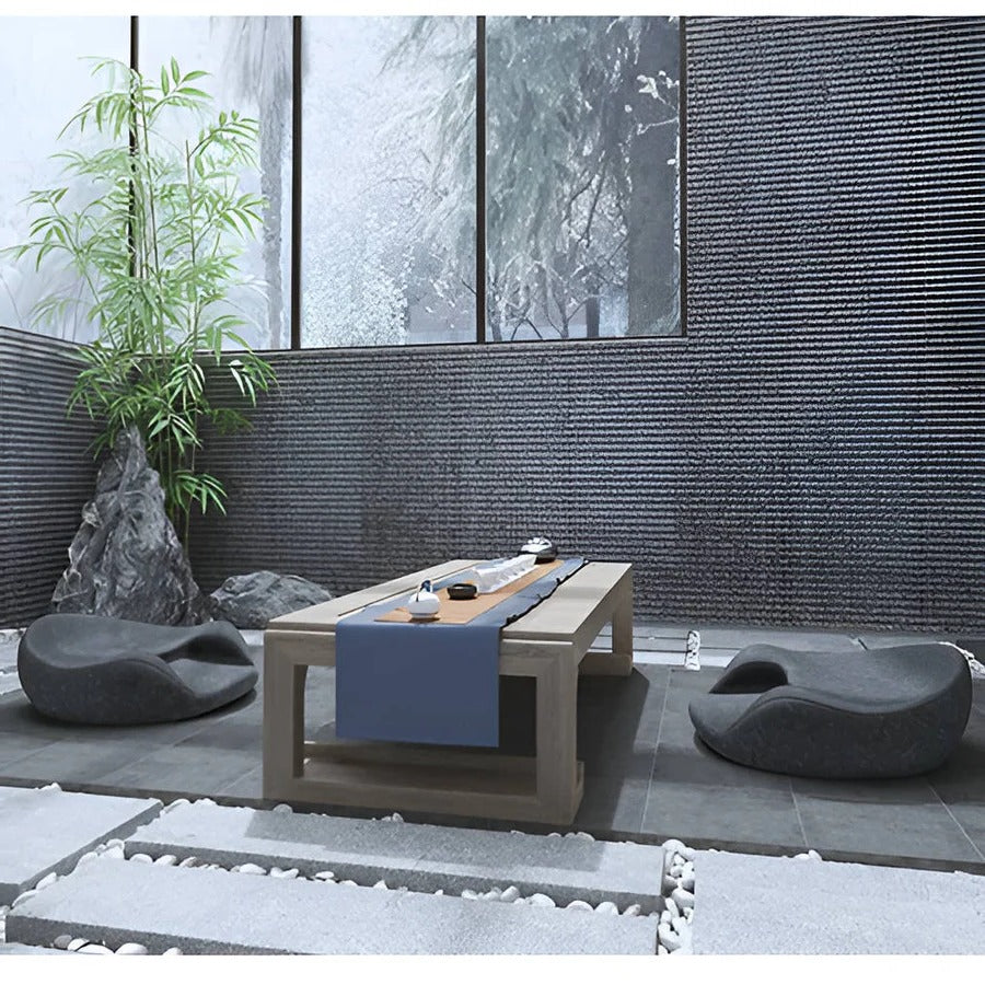 Skanto | Ergonomisk Meditasjonspute, Minne Skum Støtte