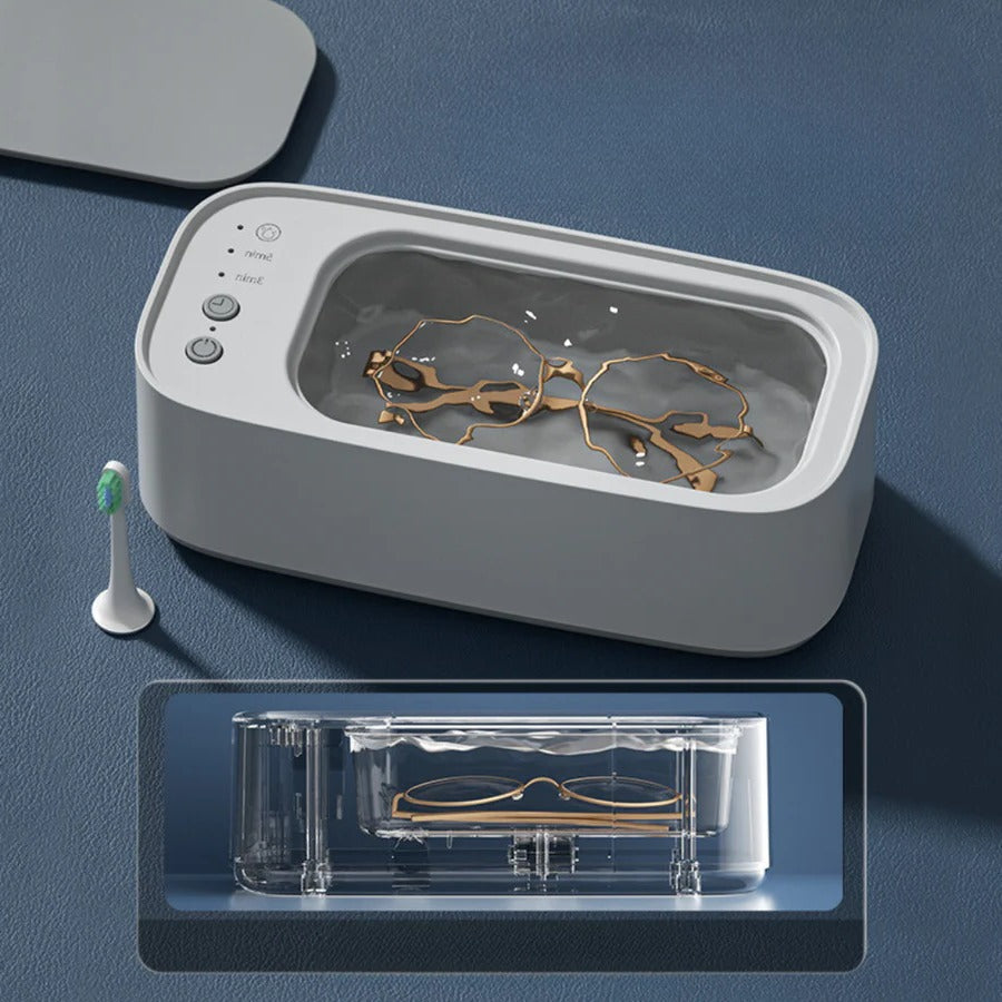 Ultraschall-Smart-Reiniger for Schmuck og Alltagsgegenstände