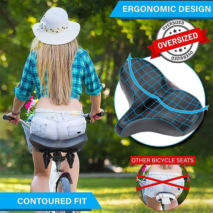 Skanto | AirFlow Comfort Sykkelsete for Lange Turer