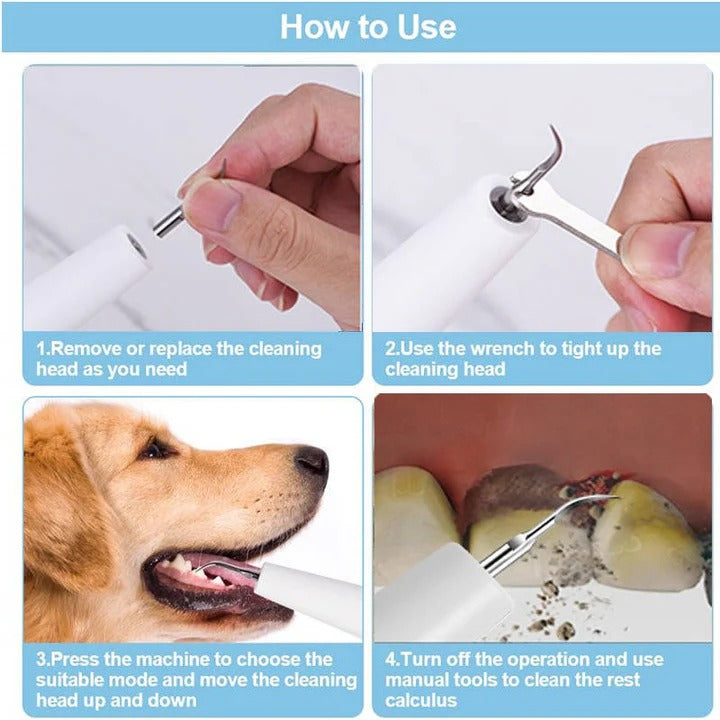 Skanto | Pet Oral Cleaning Tool for Fresh Breath & Grooming Care