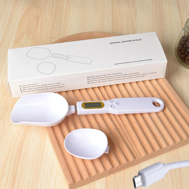 Skanto | Smart Digital Måleskje Vekt for Matlaging og Baking