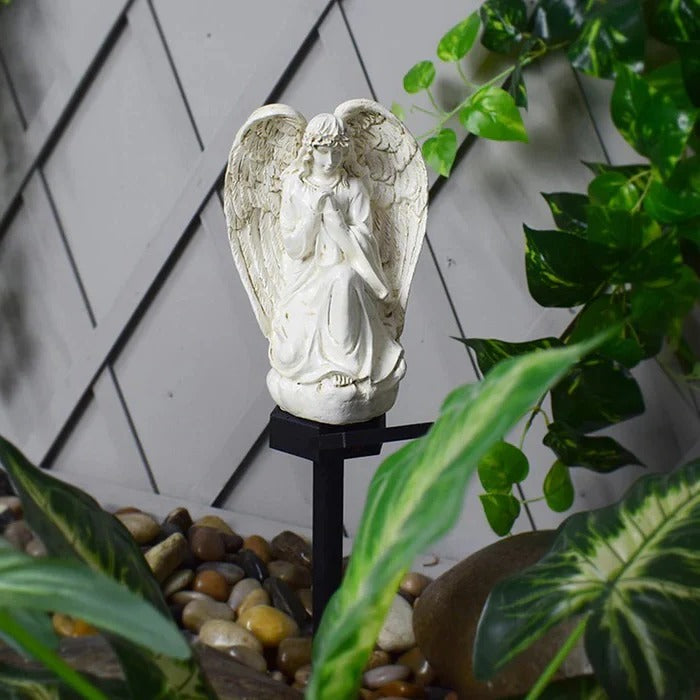 Skanto | Dekorativ solengel hage lampe med LED belysning