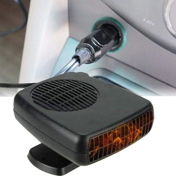 Skanto | Bærbar 12V 150W/300W Keramisk Bilvarmer og Avfroser